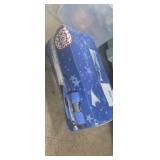 Nokins Golf cart diamond pattern seat covers blue