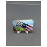 1 Ounce Colorized Copper Bar America