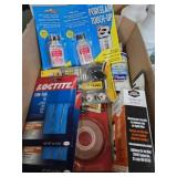 Tack and adhesive assortment with porcelain touch