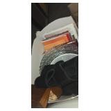 Recipes books & serving platters