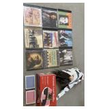 9 CDs, weighted gnome decor, automatic card
