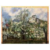 Original Oil on Canvas  Landscape ï¿½after Pissaroï¿½