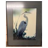 Great Blue Heron Numbered Photo Print. 20/500 by
