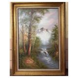 Oil on Canvas Landscape Print by Roger Brown