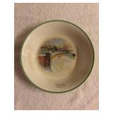 H.W. Long Monon In. Christmas bowl itï¿½s 9 x 2.