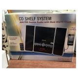 Craig CD Shelf System AM/FM stereo w/ dual alarm
