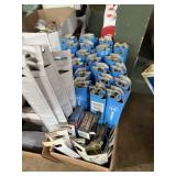 Various fluorescent lightbulbs