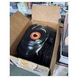 Large collection of  vinyl 45ï¿½s records