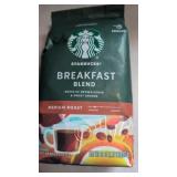 18oz starbucks breakfast blend ground coffee
