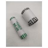 2026 bankroll 1 dimes and 1 half dollars rolls