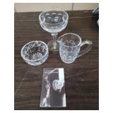 Group of Waterford Crystal. Cream and sugar set