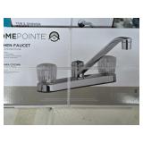 Homepointe Bright Chrome Kitchen Faucet