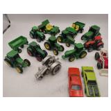 Mostly John Deere tractors and more