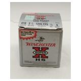 Winchester super x high brass 410 gauge 25 shells
