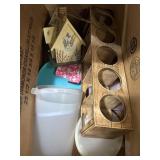 Wine rack, vintage Tupperware "Gel-N-Serve"