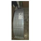 Heavy duty round plastic area wall 12in