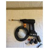 Cordless power washer 21v battery with capacity