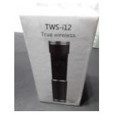 T w s - I-12 wireless earbuds very cool looking