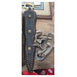 Lead weights and rivet belt