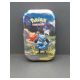 Pokemon Collectable Tin With 60+ Cards   A Good