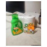 Gain Laundry Detergent,Charmin 4 Pack Of