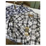 2 wrangler retro western shirts extra large