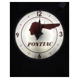 15" GM Pontiac clock