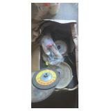 Sanding disc, grinding wheels, saw blades and