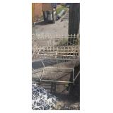 Metal wire planter stand