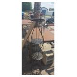 5ft metal planter stand