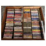 110 + cassettes All cases have tapes clean