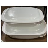 CorningWare SimplyLite white glass-ceramic