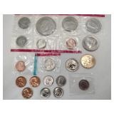Uncirculated coins mixed years