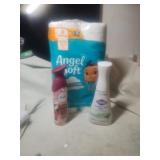 Angel Soft 8=32 Mega Rolls Toilet Tissue And 1