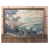 Landscape Print by Bennett Bradbury framed