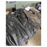 The leather shop sears motorcycle jacket, 44 tall
