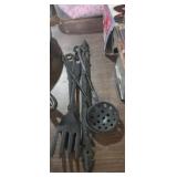 Cast iron utensils