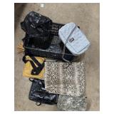 Crate box of purses, like new