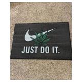 18 in x 27 in Just Do It door mat