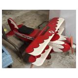 Morgan Cycle Ace Flyer metal biplane vintage