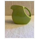 Fiesta lime green small drinking pitcher5 1/2