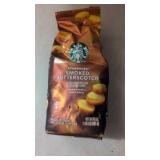17oz starbucks smoked butterscotch ground coffee