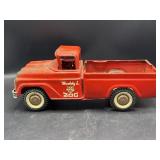1960s Buddy L Traveling Zoo pressed steel pickup