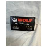 Wolf 223 ammo 20 rounds