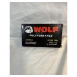 Wolf 223 ammo 20 rounds