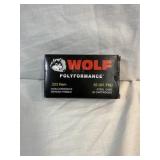 Wolf 223 ammo 20 rounds