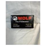 Wolf 223 ammo 20 rounds