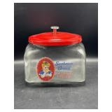 Sunbeam Bread glass counter jar reproduction