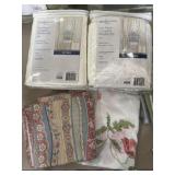New five piece complete window sets and floral