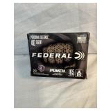 Federal punch 40 S&W ammo 20 rounds